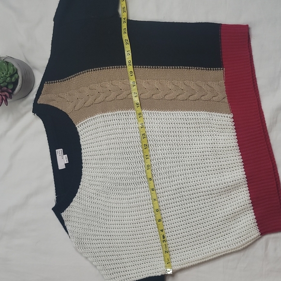 Ten Sixty Sherman color block sweater sz XL - Picture 7 of 11